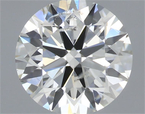 Foto Diamante Natural 0.80 quilates, Redondo , Color I, claridad SI2 y certificado IGI de