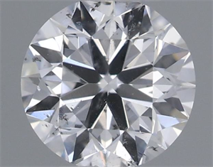 Picture of Natural Diamond 0.40 Carats, Round with Very Good Cut, E Color, SI2 Clarity and Certified by IGI