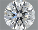 Natural Diamond 0.40 Carats, Round with Excellent Cut, G Color, SI2 Clarity and Certified by IGI