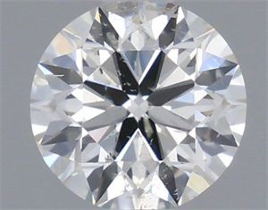 Picture of Natural Diamond 0.40 Carats, Round with Excellent Cut, G Color, SI2 Clarity and Certified by IGI