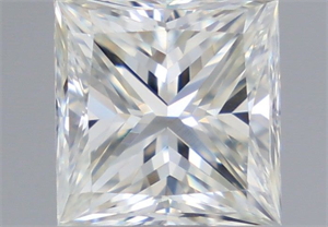 Foto Diamante Natural 0.90 quilates, Princesa , Color I, claridad VVS1 y certificado IGI de