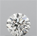 Natural Diamond 0.50 Carats, Round with Very Good Cut, H Color, VS2 Clarity and Certified by IGI