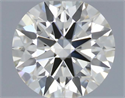 Diamante Natural 0.40 quilates, Redondo , Color K, claridad IF y certificado GIA