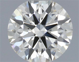 Foto Diamante Natural 0.40 quilates, Redondo , Color K, claridad IF y certificado GIA de