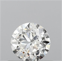 Diamante Natural 0.50 quilates, Redondo , Color I, claridad VVS2 y certificado GIA