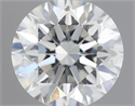 Diamante Natural 0.41 quilates, Redondo , Color J, claridad VS1 y certificado GIA
