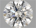 Diamante Natural 0.41 quilates, Redondo , Color I, claridad IF y certificado GIA