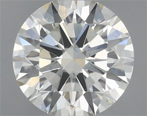 Picture of Natural Diamond 0.58 Carats, Round with Excellent Cut, L Color, VS2 Clarity and Certified by IGI