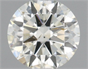 Natural Diamond 0.50 Carats, Round with Excellent Cut, K Color, SI2 Clarity and Certified by IGI
