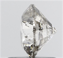 Natural Diamond 1.01 Carats, Round with Very Good Cut, K Color, I1 Clarity and Certified by IGI