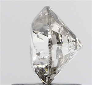 Picture of Natural Diamond 1.01 Carats, Round with Very Good Cut, K Color, I1 Clarity and Certified by IGI