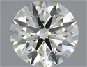 Diamante Natural 0.71 quilates, Redondo , Color H, claridad SI1 y certificado IGI