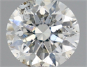 Natural Diamond 0.42 Carats, Round with Very Good Cut, I Color, SI2 Clarity and Certified by IGI