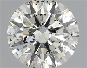 Picture of Natural Diamond 0.80 Carats, Round with Excellent Cut, J Color, I1 Clarity and Certified by IGI
