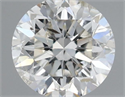 Natural Diamond 0.40 Carats, Round with Very Good Cut, H Color, I1 Clarity and Certified by IGI