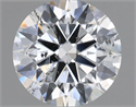 Natural Diamond 0.91 Carats, Round with Excellent Cut, G Color, SI2 Clarity and Certified by IGI