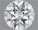 Diamante Natural 0.55 quilates, Redondo , Color F, claridad SI2 y certificado GIA