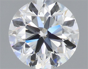 Picture of Natural Diamond 0.72 Carats, Round with Very Good Cut, G Color, VVS2 Clarity and Certified by IGI