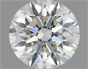 Natural Diamond 0.50 Carats, Round with Excellent Cut, J Color, SI2 Clarity and Certified by IGI