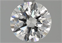 Diamante Natural 1.37 quilates, Redondo , Color H, claridad VS2 y certificado GIA
