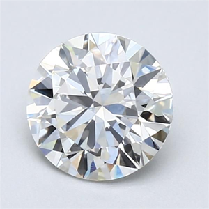 Foto Diamante Natural 1.27 quilates, Redondo , Color H, claridad VVS2 y certificado GIA de