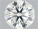 Natural Diamond 0.70 Carats, Round with Very Good Cut, K Color, VS1 Clarity and Certified by IGI