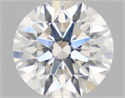 Diamante Natural 0.71 quilates, Redondo , Color I, claridad VVS2 y certificado IGI