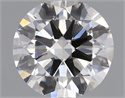 Natural Diamond 0.70 Carats, Round with Very Good Cut, J Color, SI2 Clarity and Certified by GIA