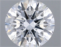 Natural Diamond 0.40 Carats, Round with Excellent Cut, E Color, I1 Clarity and Certified by GIA