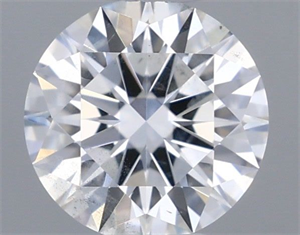 Picture of Natural Diamond 0.40 Carats, Round with Excellent Cut, E Color, I1 Clarity and Certified by GIA