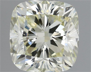 Picture of Natural Diamond 1.00 Carats, Cushion with  Cut, N Color, VS2 Clarity and Certified by IGI