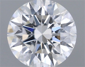 Foto Diamante Natural 0.50 quilates, Redondo , Color E, claridad I1 y certificado GIA de