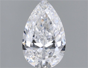 Picture of Natural Diamond 0.91 Carats, Pear with  Cut, D Color, VS2 Clarity and Certified by GIA