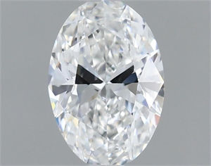 Picture of Natural Diamond 0.60 Carats, Oval with  Cut, E Color, VVS2 Clarity and Certified by GIA