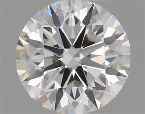 Picture of Natural Diamond 0.42 Carats, Round with Excellent Cut, E Color, VS1 Clarity and Certified by GIA