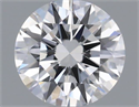 Natural Diamond 0.41 Carats, Round with Excellent Cut, D Color, VS1 Clarity and Certified by GIA
