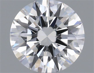 Picture of Natural Diamond 0.41 Carats, Round with Excellent Cut, D Color, VS1 Clarity and Certified by GIA