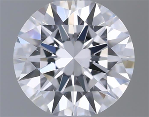 Picture of Natural Diamond 0.40 Carats, Round with Excellent Cut, D Color, VS1 Clarity and Certified by GIA