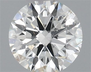 Picture of Natural Diamond 0.40 Carats, Round with Excellent Cut, H Color, SI2 Clarity and Certified by IGI