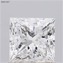 Diamante Natural 1.01 quilates, Princesa , Color F, claridad I1 y certificado IGI