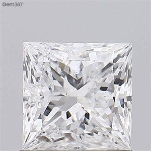 Foto Diamante Natural 1.01 quilates, Princesa , Color F, claridad I1 y certificado IGI de
