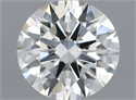 Natural Diamond 0.57 Carats, Round with Excellent Cut, I Color, VS1 Clarity and Certified by IGI