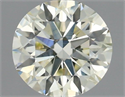 Diamante Natural 0.65 quilates, Redondo , Color N, claridad VS1 y certificado IGI