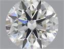 Natural Diamond 0.45 Carats, Round with Excellent Cut, I Color, VS1 Clarity and Certified by IGI