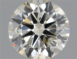 Picture of Natural Diamond 0.48 Carats, Round with Excellent Cut, N Color, SI2 Clarity and Certified by IGI