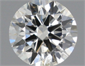 Natural Diamond 0.40 Carats, Round with Excellent Cut, I Color, SI2 Clarity and Certified by IGI