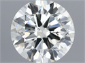 Natural Diamond 0.41 Carats, Round with Excellent Cut, I Color, SI2 Clarity and Certified by IGI