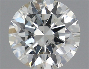 Foto Diamante Natural 0.50 quilates, Redondo , Color I, claridad SI2 y certificado IGI de