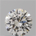 Diamante Natural 0.53 quilates, Redondo , Color J, claridad VVS1 y certificado GIA