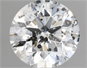 Diamante Natural 1.21 quilates, Redondo , Color G, claridad I1 y certificado IGI